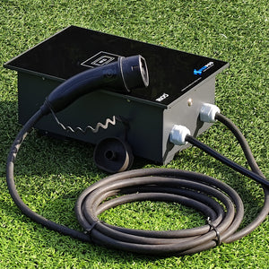 RIOD PowerPod Go 7.4kW Commercial EV Charger | OCPP RFID 4G WiFi Smart Charger India