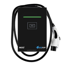 Load image into Gallery viewer, 7.4kW AC EV Charger for Commercial Use – OCPP & RFID Enabled | Type 2 Wall-Mounted