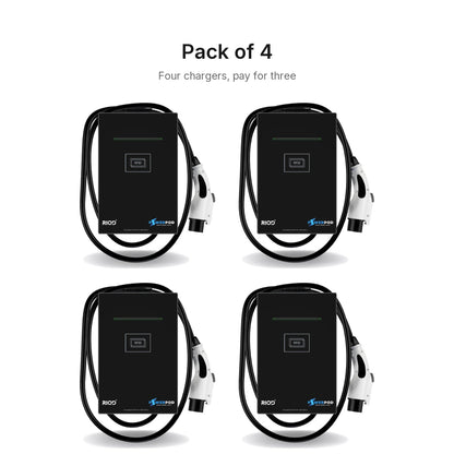 Four RIOD PowerPod Go chargers, the pack of four for the price of three