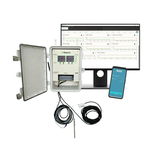RIOD RD280WIFI greenhouse climate controller with display and control buttons